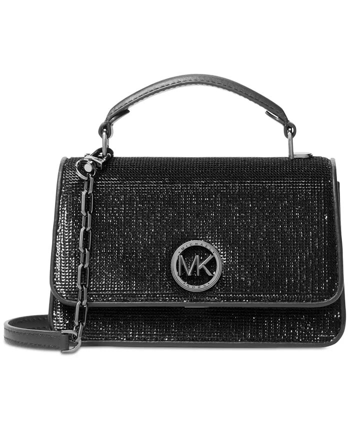 Сумка-чехол Delancey Mini East West с верхней ручкой и цепочкой Michael Kors, черный
Сумка-чехол Delancey Mini East West с верхней ручкой и цепочкой Michael Kors, черный