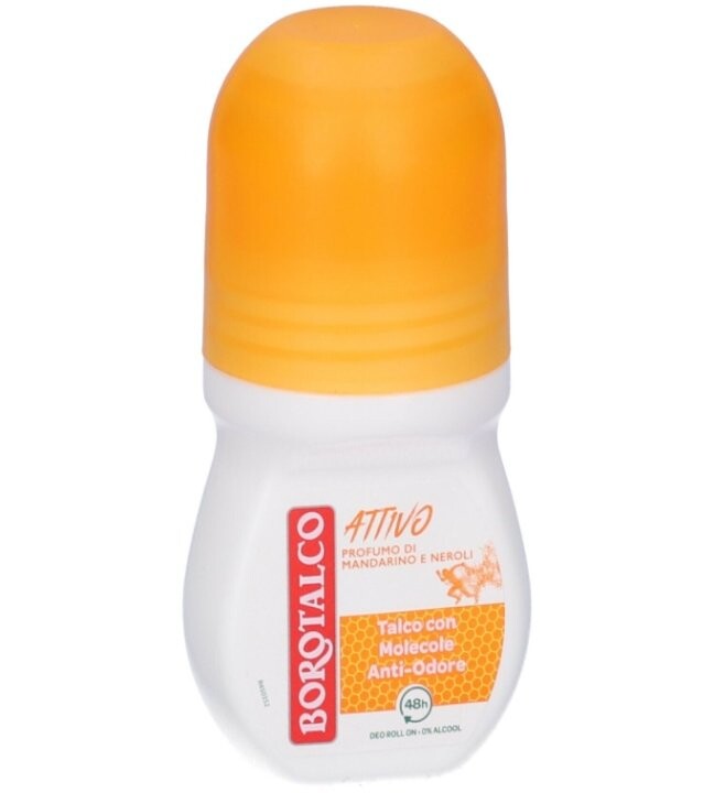 Borotalco, Шариковый антиперспирант Attivo Mandarino, 50 мл
Borotalco, Шариковый антиперспирант Attivo Mandarino, 50 мл