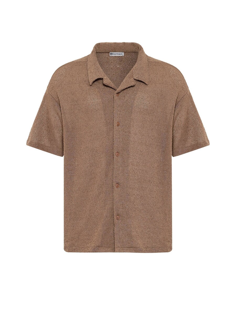 Рубашка на пуговицах классического кроя Dandalo, коричневый
Рубашка на пуговицах классического кроя Dandalo, коричневый