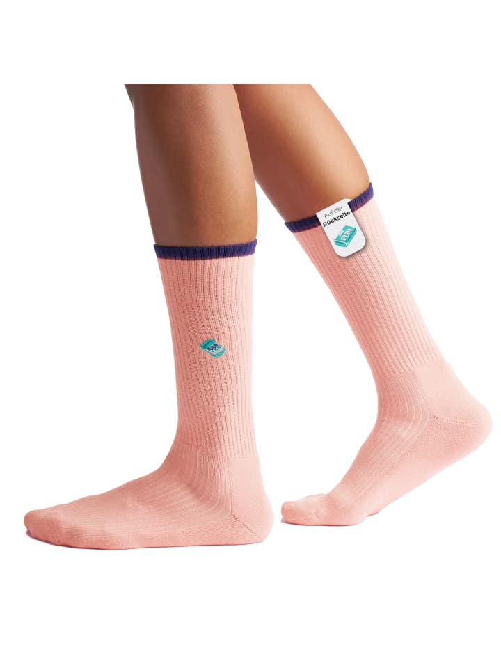 Von Jungfeld Теннисные носки. Носки Mix & Match с вышитыми мотивами в цвете «Сардины» - розовый
Von Jungfeld Теннисные носки. Носки Mix & Match с вышитыми мотивами в цвете «Сардины» - розовый