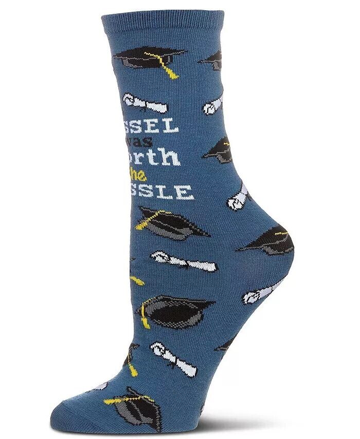 Женские носки с кисточками и открытками MeMoi, синий
Женские носки с кисточками и открытками MeMoi, синий