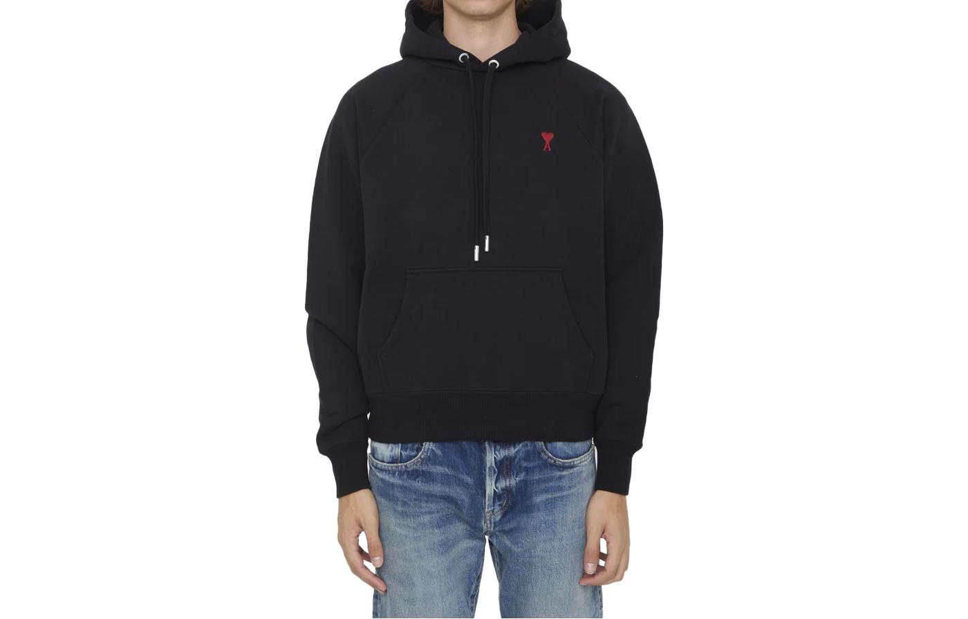 Ами Парис Ами Де Кёр Худи с маленьким логотипом AMIPARIS, черный
Ами Парис Ами Де Кёр Худи с маленьким логотипом AMIPARIS, черный