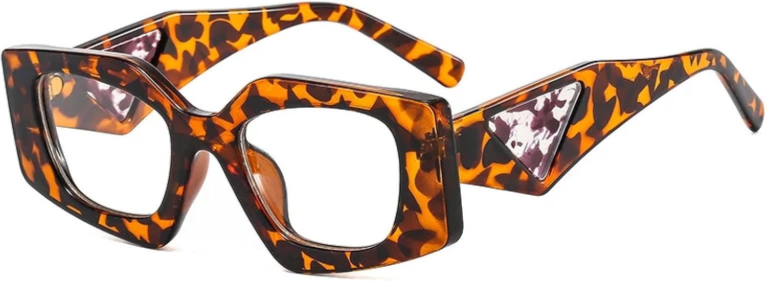 Популярные модные солнцезащитные очки «кошачий глаз» в форме многоугольника для женщин, ретро-стиль, гелевые цветные линзы, защита от УФ-излучения UV400, прозрачная оправа для мужчин WNCKSQ, Leopard Clear
Популярные модные солнцезащитные очки «кошачий глаз» в форме многоугольника для женщин, ретро-стиль, гелевые цветные линзы, защита от УФ-излучения UV400, прозрачная оправа для мужчин WNCKSQ, Leopard Clear