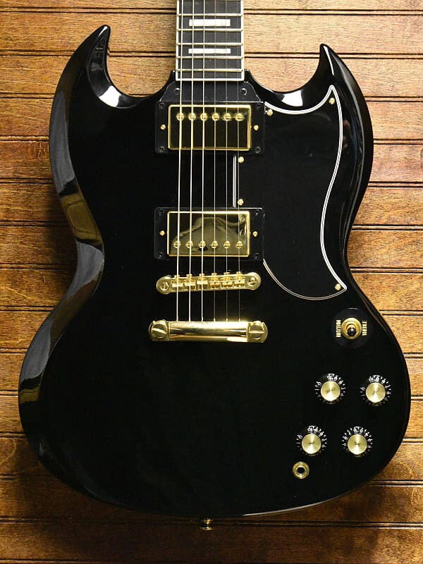 Электрогитара EPIPHONE SG CUSTOM EBONY GOLD HARDWARE
Электрогитара EPIPHONE SG CUSTOM EBONY GOLD HARDWARE