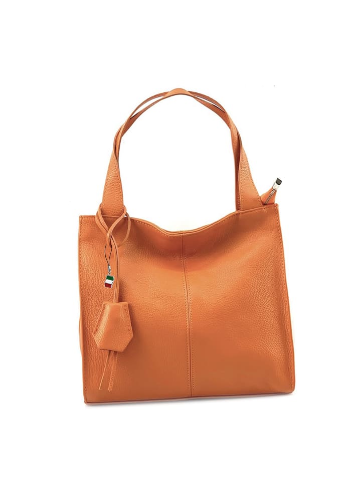 Кожаная сумка через плечо, сумка-шоппер Florence, оранжевая, примерно 33 см Florence
Кожаная сумка через плечо, сумка-шоппер Florence, оранжевая, примерно 33 см Florence