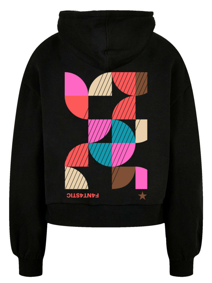 F4NT4STIC Женская органическая толстовка оверсайз с абстрактным рисунком, черная
F4NT4STIC Женская органическая толстовка оверсайз с абстрактным рисунком, черная