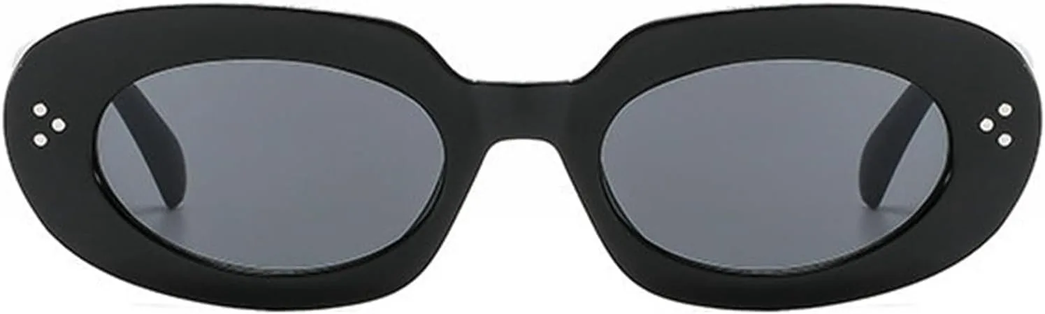 Солнцезащитные очки Willochra Narrow Cat Eye в стиле панк для женщин, ретро 90-х, овальные солнцезащитные очки с заклепками, модные маленькие черные и синие, C1
Солнцезащитные очки Willochra Narrow Cat Eye в стиле панк для женщин, ретро 90-х, овальные солнцезащитные очки с заклепками, модные маленькие черные и синие, C1