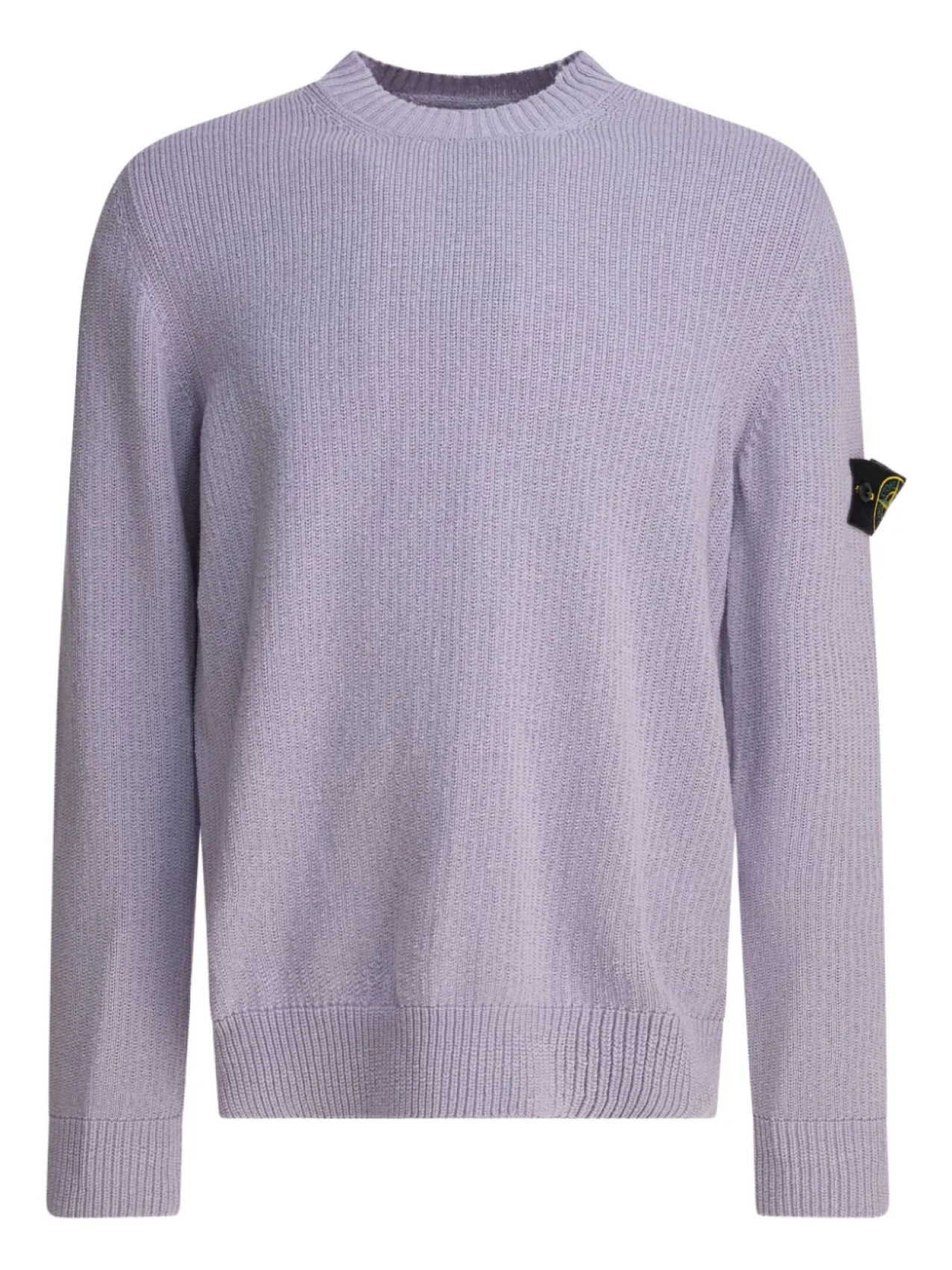 Ребристый свитер с круглым вырезом Stone Island, фиолетовый
Ребристый свитер с круглым вырезом Stone Island, фиолетовый