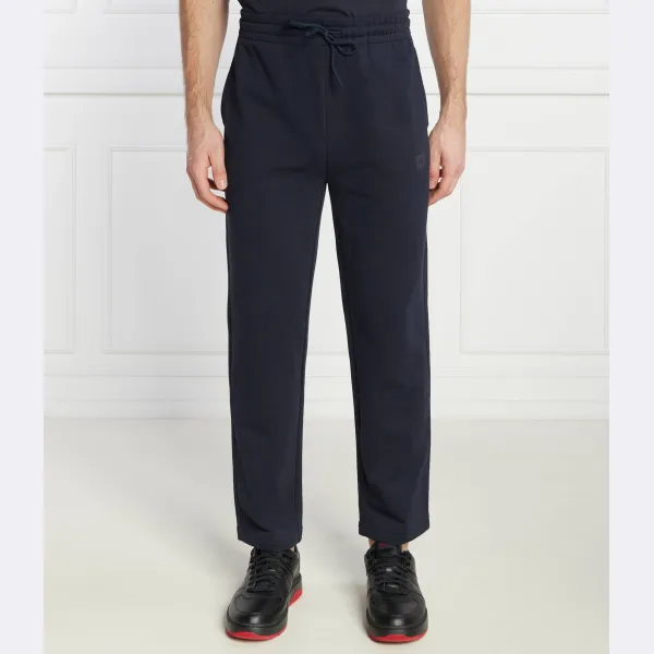 Darong_H спортивные брюки прямого кроя Hugo, синий 
Darong_H спортивные брюки прямого кроя Hugo, синий