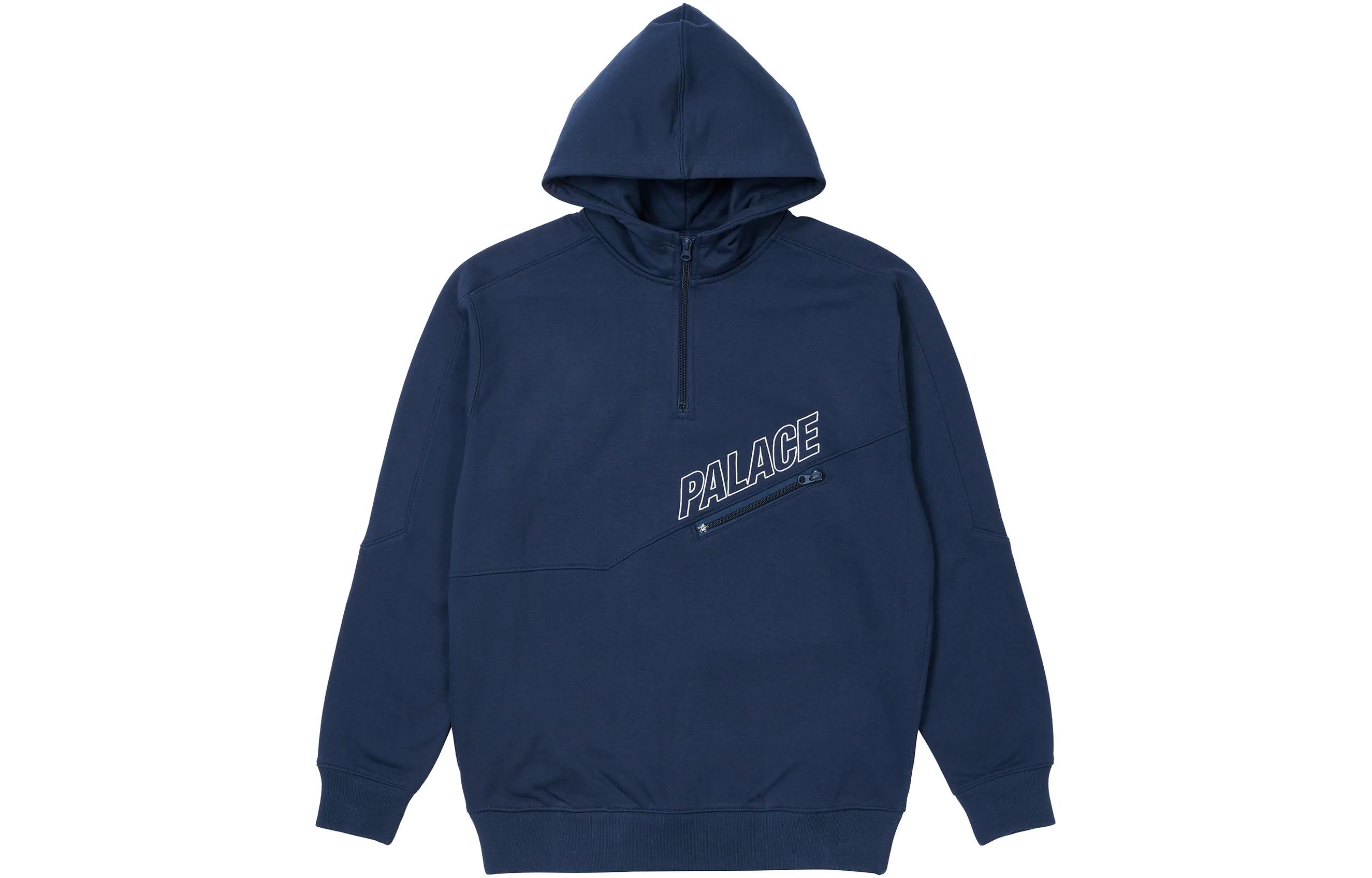 Толстовка с молнией PALACE, темно-синяя
Толстовка с молнией PALACE, темно-синяя