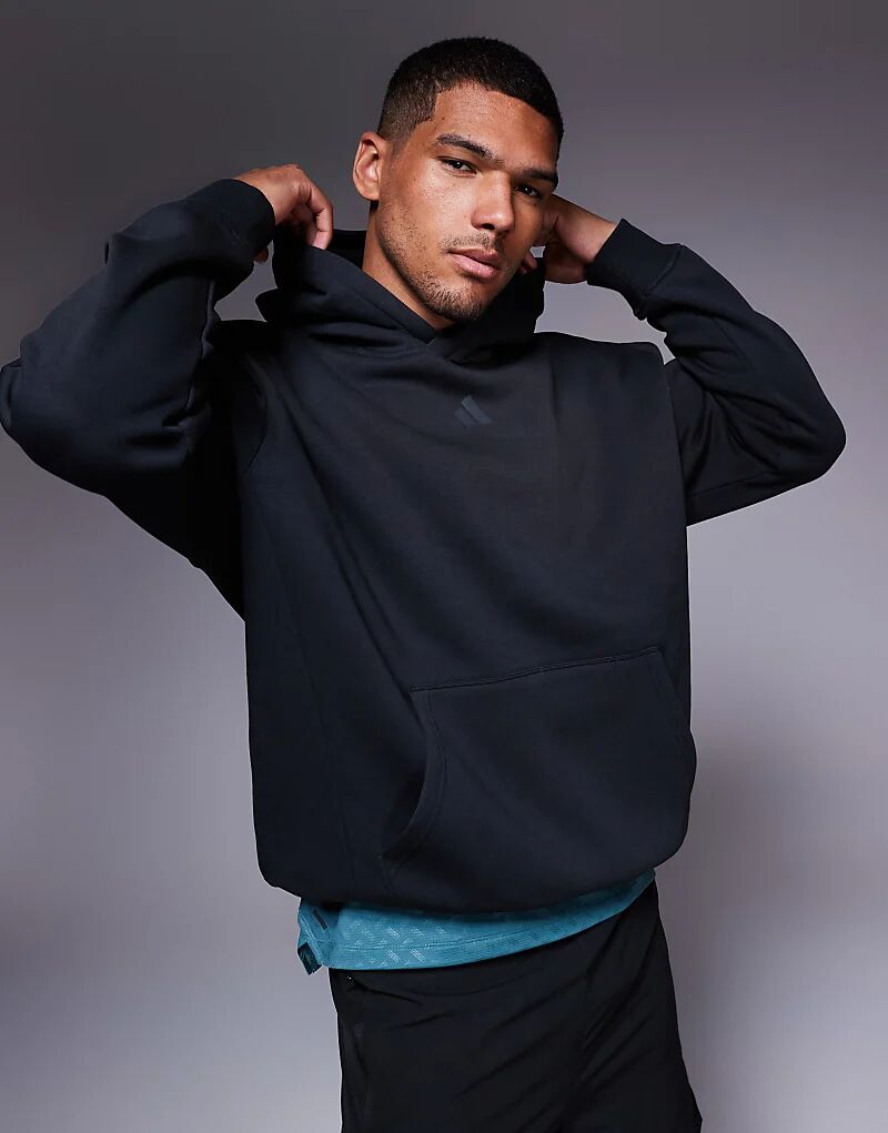 Толстовка adidas Training Strength oversize черного цвета Adidas Performance
Толстовка adidas Training Strength oversize черного цвета Adidas Performance