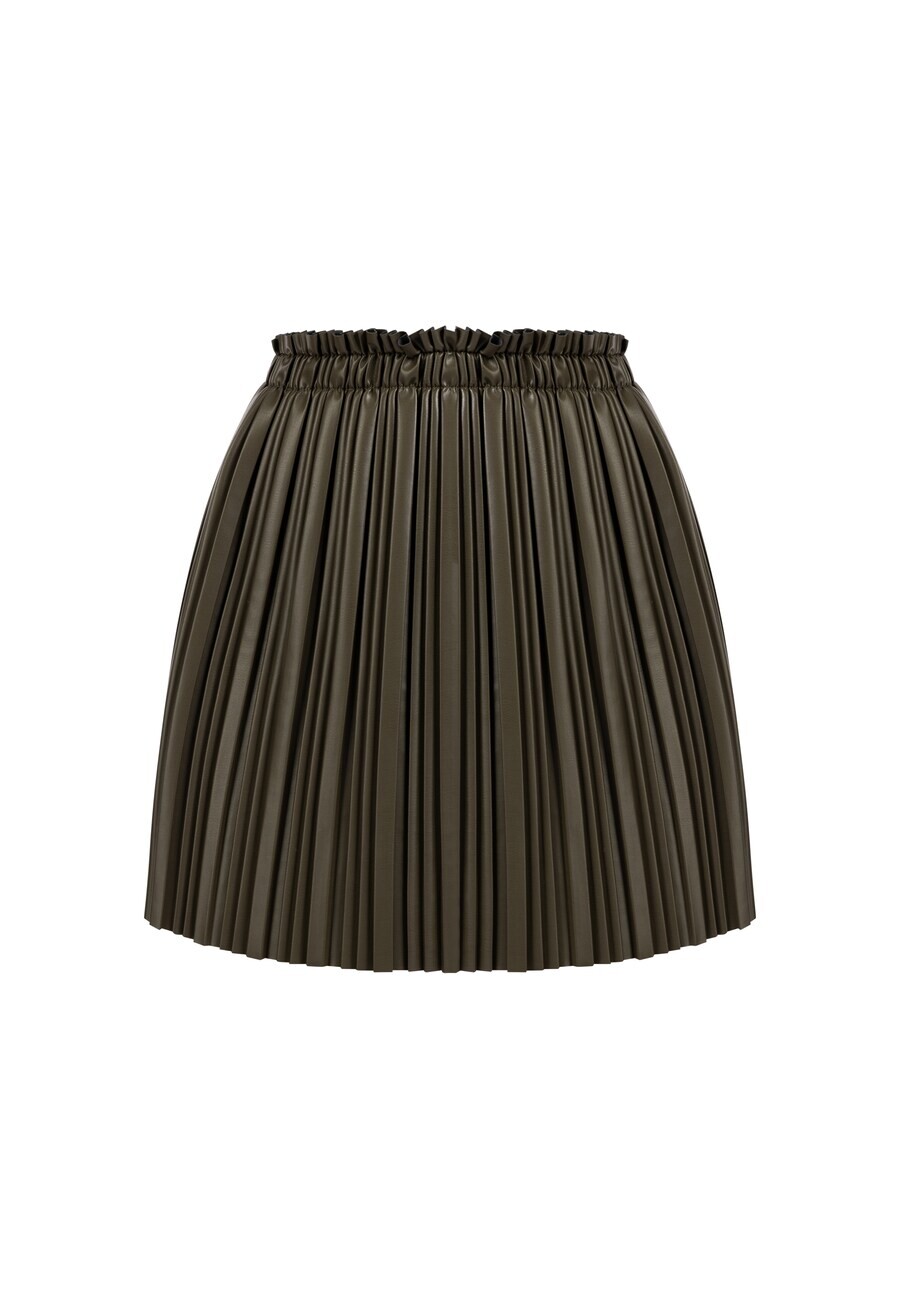 Кожаная юбка faina Skirt, хаки
Кожаная юбка faina Skirt, хаки