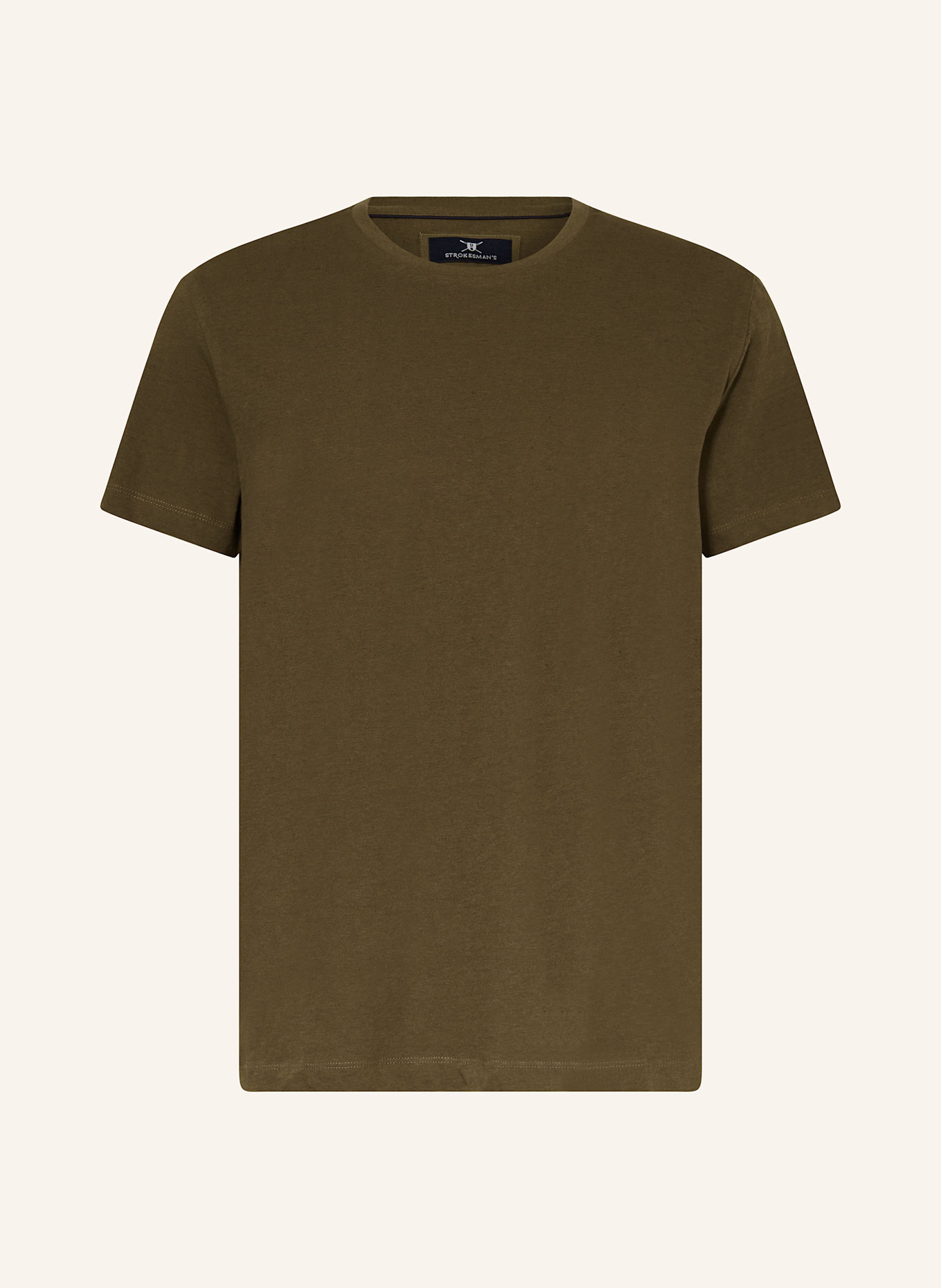 Футболка с льном Strokesman'S, зеленый
Футболка с льном Strokesman'S, зеленый