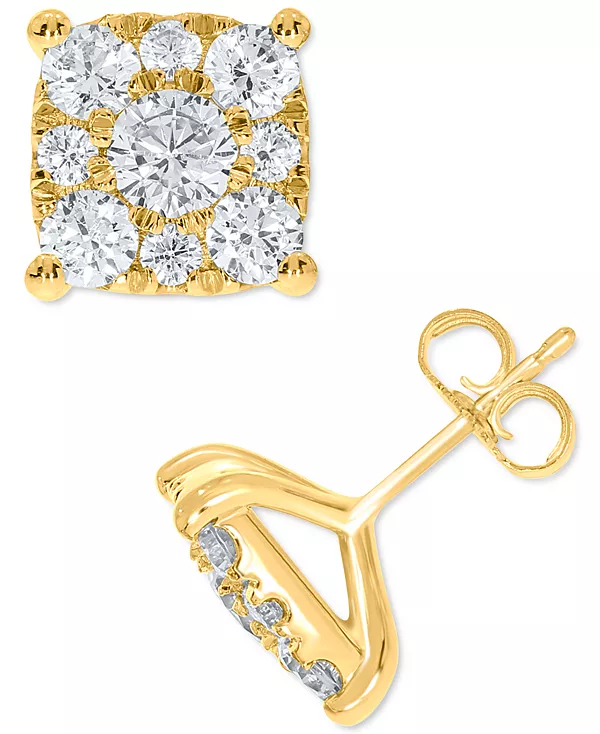 Серьги-Гвоздики с квадратными бриллиантами (2 карата) Macy'S, gold
Серьги-Гвоздики с квадратными бриллиантами (2 карата) Macy'S, gold