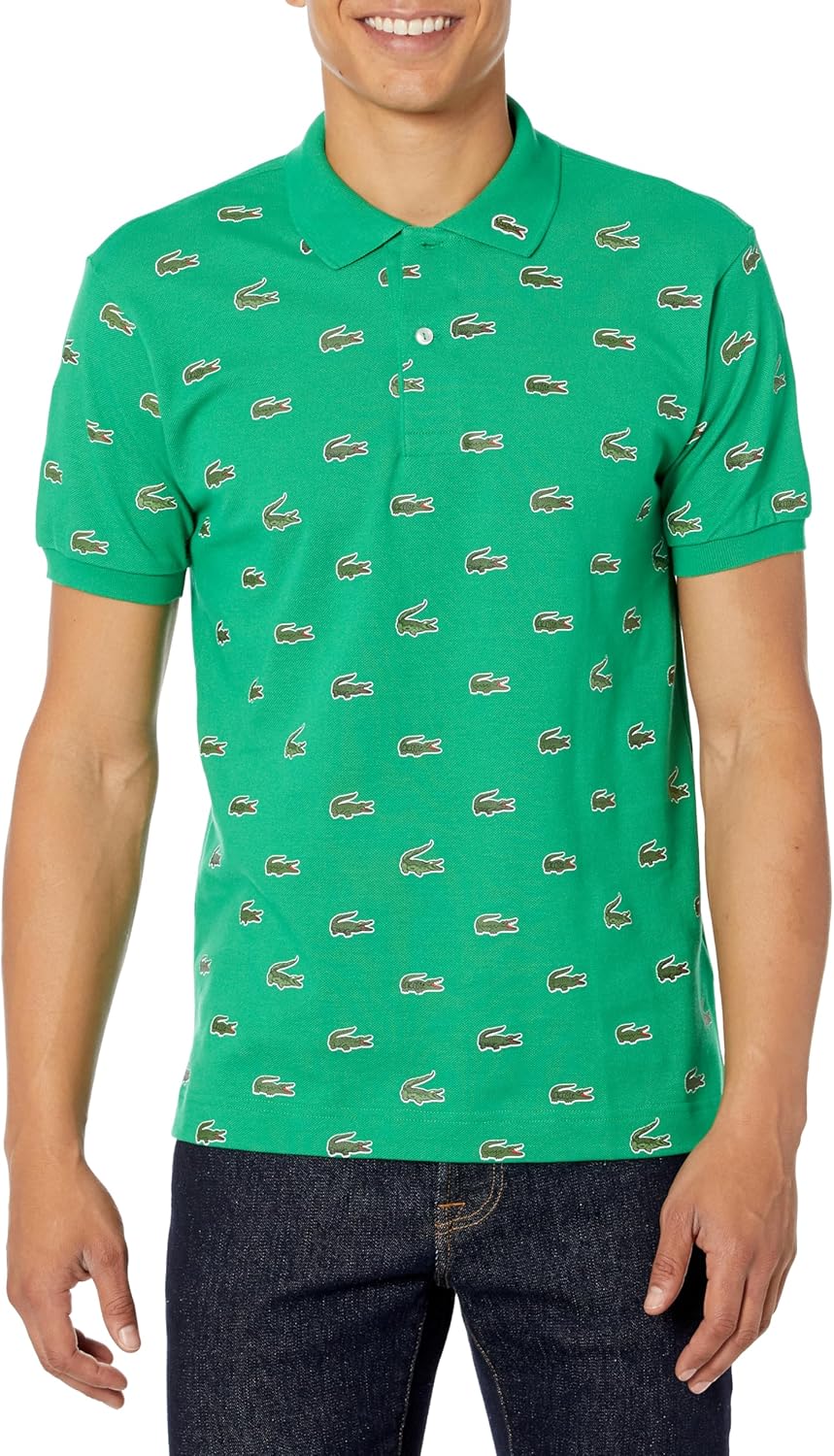 Lacoste мужская сезонная короткая рукав классический крой поло с принтом по всей поверхности, Calathea Green, Зеленый, Lacoste мужская сезонная короткая рукав классический крой поло с принтом по всей поверхности, Calathea Green
Lacoste мужская сезонная короткая рукав классический крой поло с принтом по всей поверхности, Calathea Green, Зеленый, Lacoste мужская сезонная короткая рукав классический крой поло с принтом по всей поверхности, Calathea Green