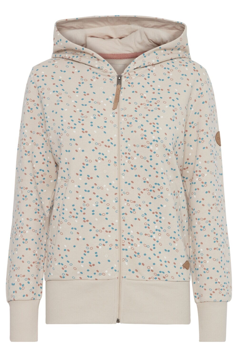 Толстовка на молнии Oxmo Beatrice, бежевый
Толстовка на молнии Oxmo Beatrice, бежевый