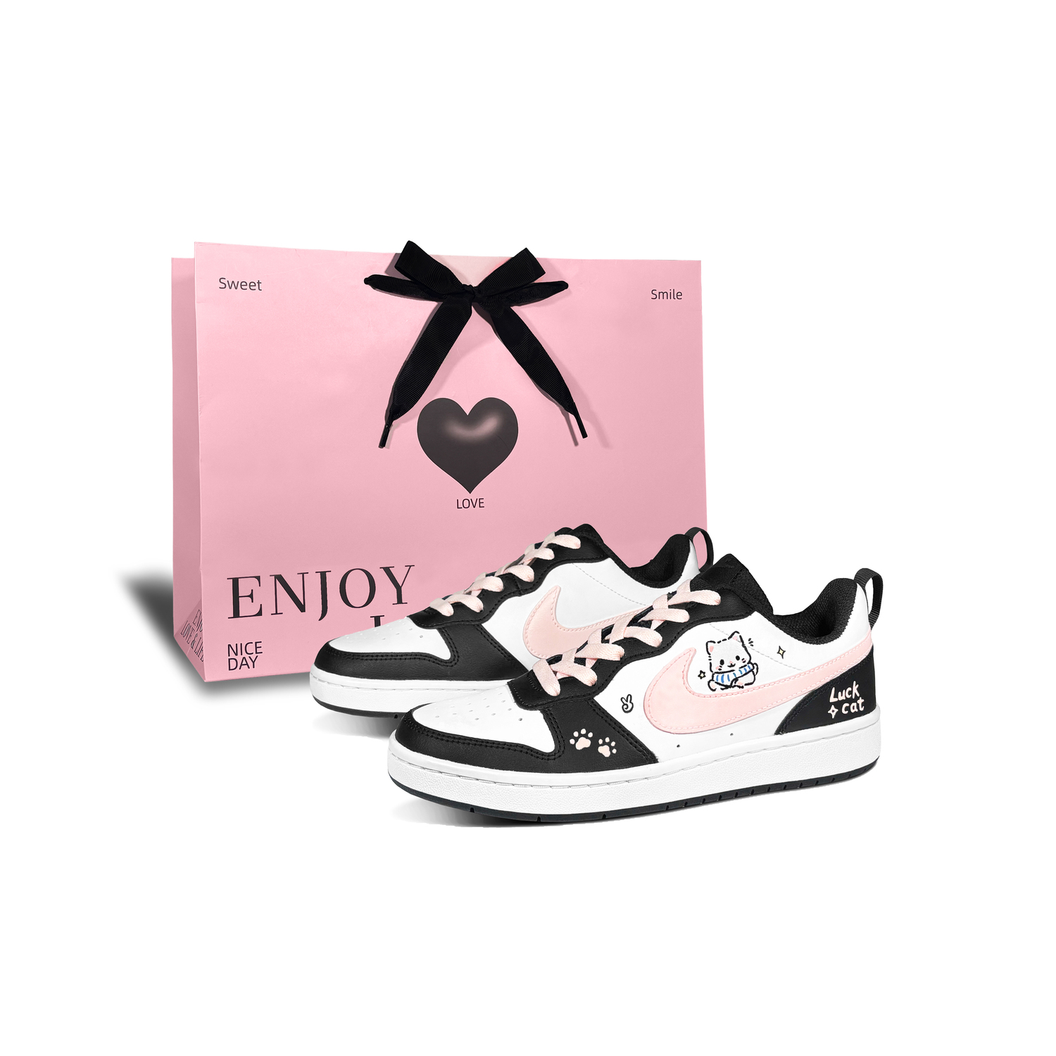 Nike Кроссовки Court Borough Low 2 Low top Skateboard Shoes Black Pink Kids'
Nike Кроссовки Court Borough Low 2 Low top Skateboard Shoes Black Pink Kids'