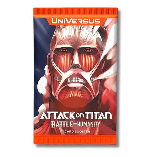 Карточная игра Universus: Attack On Titan: Battle For Humanity Booster Pack
Карточная игра Universus: Attack On Titan: Battle For Humanity Booster Pack