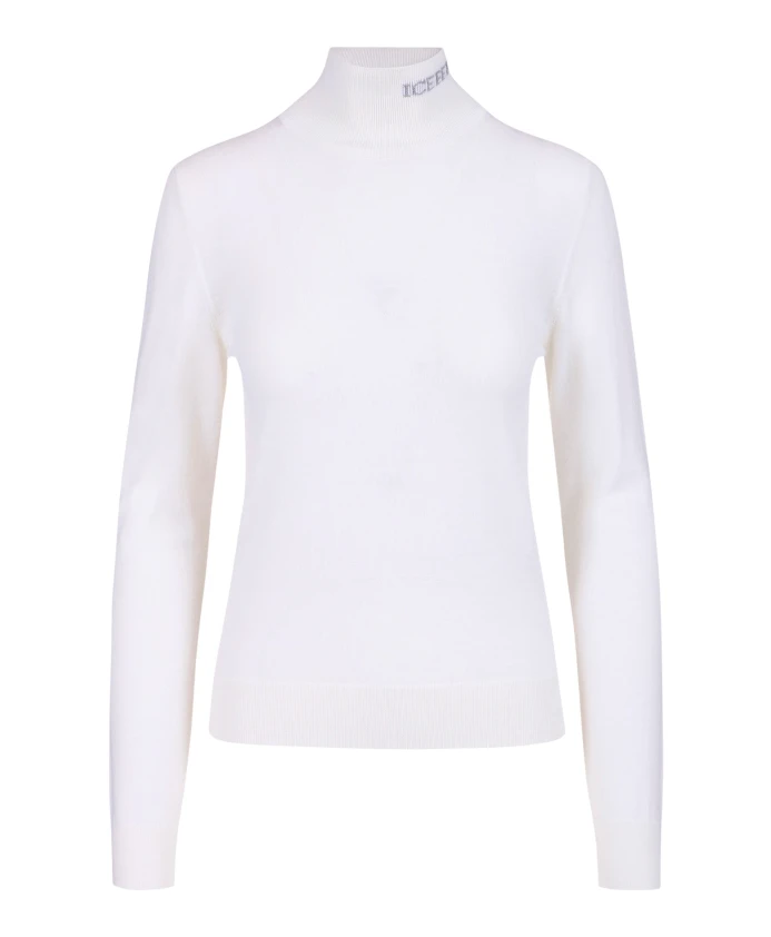 Свитер с высоким воротником из сверхтонкой мериносовой шерсти. Iceberg, бежевый
Свитер с высоким воротником из сверхтонкой мериносовой шерсти. Iceberg, бежевый