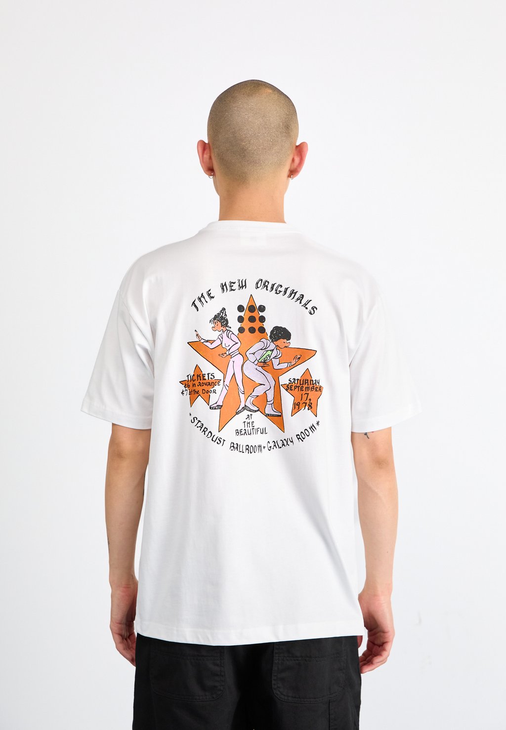 Футболка с принтом STARDUST TEE The New Originals, белый 
Футболка с принтом STARDUST TEE The New Originals, белый