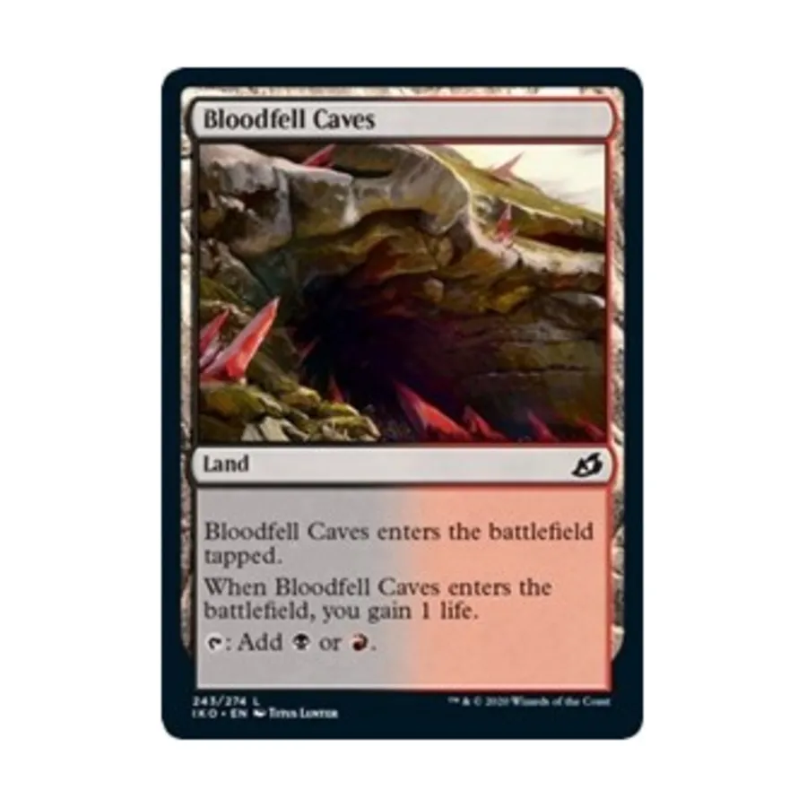 CCG Пещеры Кровавого падения (клавиша C), MTG - Ikoria - Lair of Behemoths
CCG Пещеры Кровавого падения (клавиша C), MTG - Ikoria - Lair of Behemoths