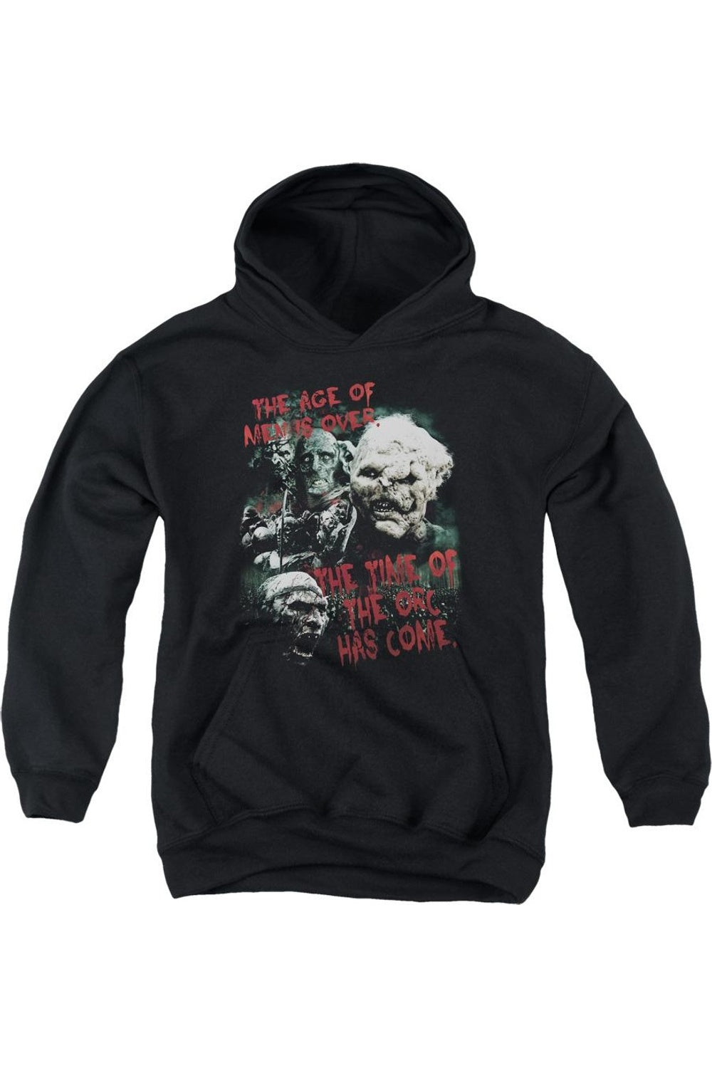 Толстовка с капюшоном "Властелин Колец: Время орков" молодежная Gildan, черный
Толстовка с капюшоном "Властелин Колец: Время орков" молодежная Gildan, черный