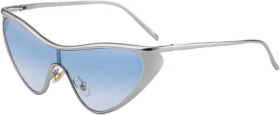 Модные женские солнцезащитные очки «кошачий глаз» с металлическим покрытием, для активного отдыха и путешествий, защита от УФ-излучения UV400 KTUCN, Silver Blue
Модные женские солнцезащитные очки «кошачий глаз» с металлическим покрытием, для активного отдыха и путешествий, защита от УФ-излучения UV400 KTUCN, Silver Blue