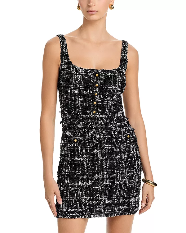 Мини-Платье Валли с квадратным вырезом L'Agence, черный
Мини-Платье Валли с квадратным вырезом L'Agence, черный