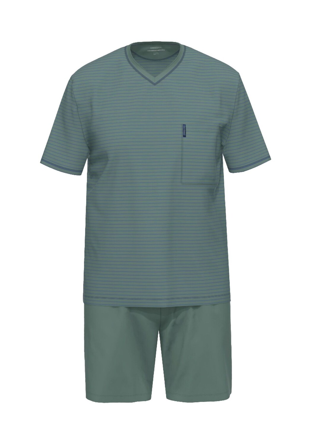 Пижамы Очень легкий хлопок AMMANN, цвет North Atlantic
Пижамы Очень легкий хлопок AMMANN, цвет North Atlantic