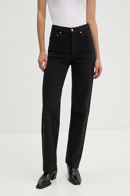 Джинсы Ribcage полной длины Levi'S, черный 
Джинсы Ribcage полной длины Levi'S, черный