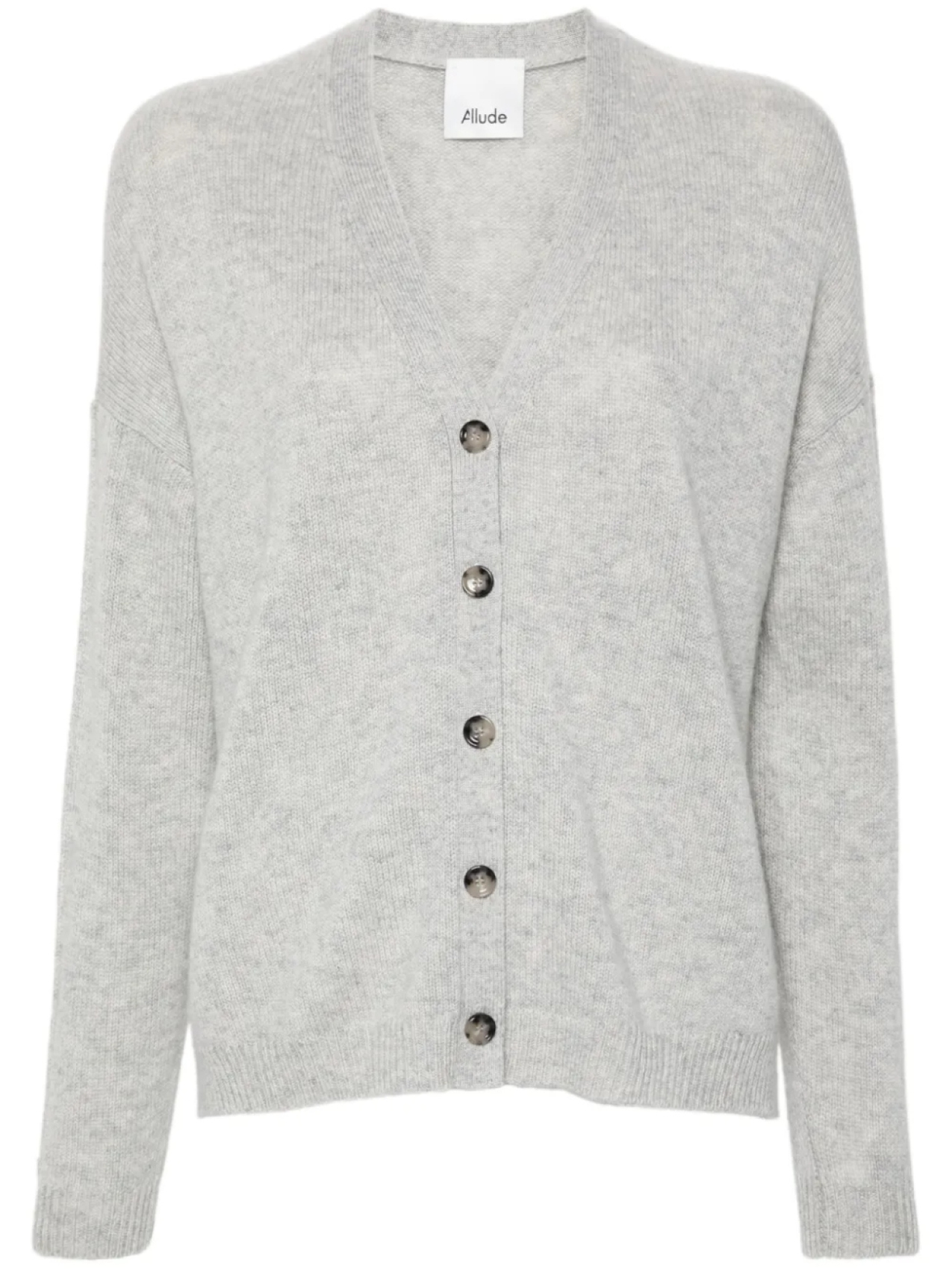 Allude кашемировый кардиган, серый 
Allude кашемировый кардиган, серый
