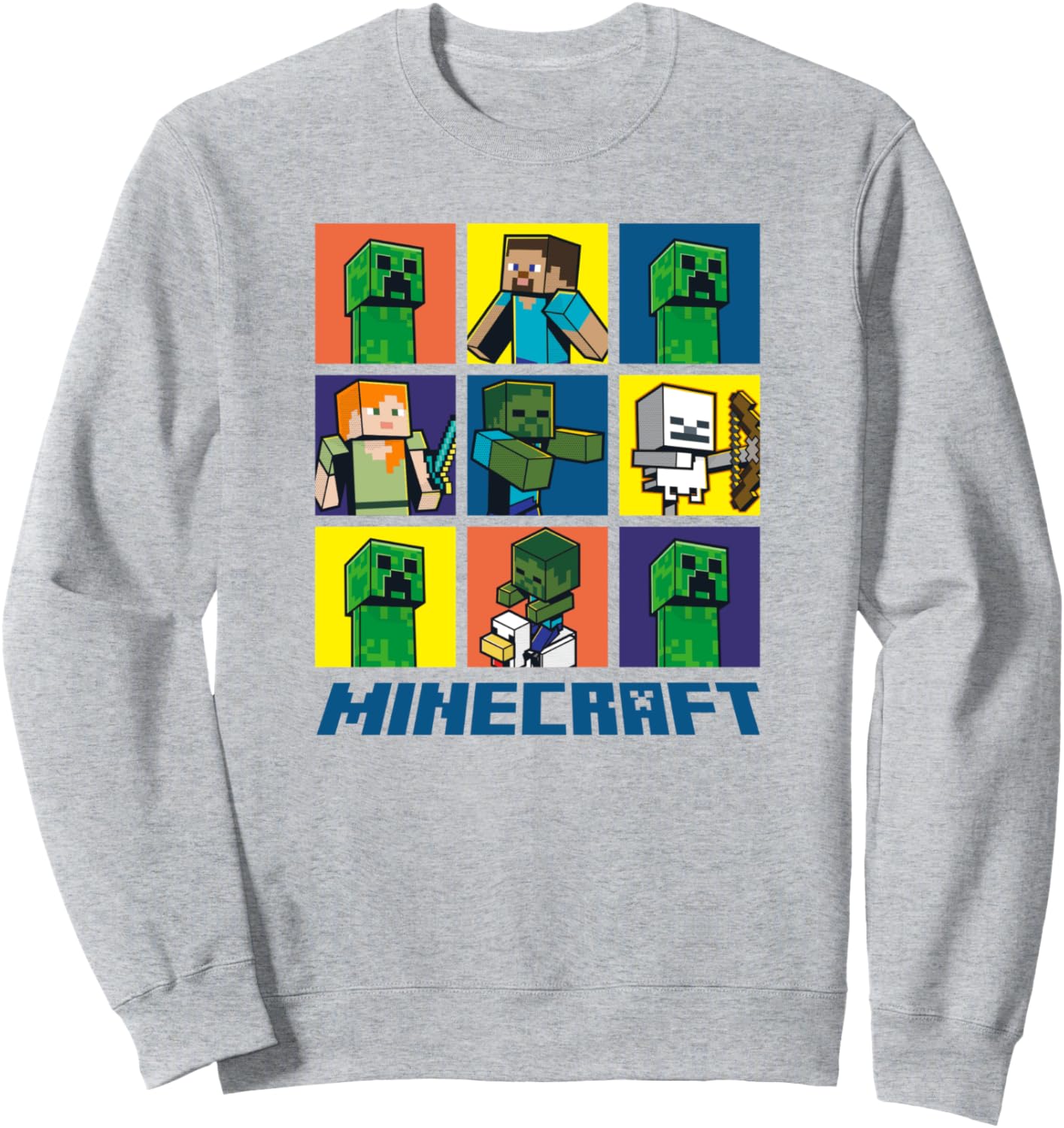 Толстовка Minecraft Box Up Character Grid, серая, Серый, Толстовка Minecraft Box Up Character Grid, серая
Толстовка Minecraft Box Up Character Grid, серая, Серый, Толстовка Minecraft Box Up Character Grid, серая