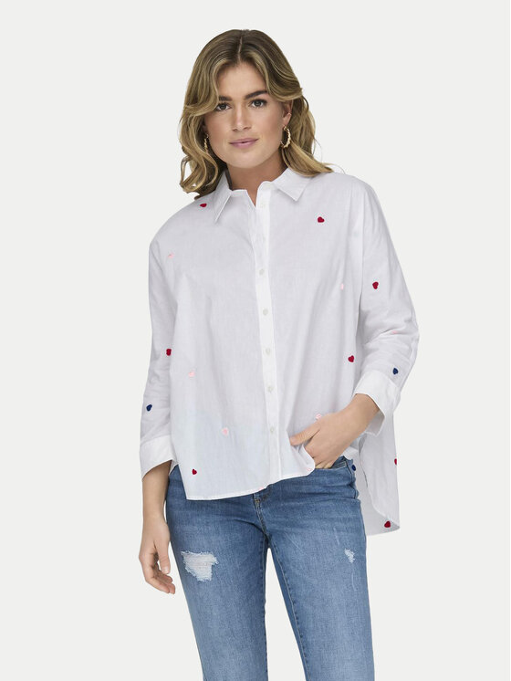 Рубашка box fit 15283743 Only, белый
Рубашка box fit 15283743 Only, белый