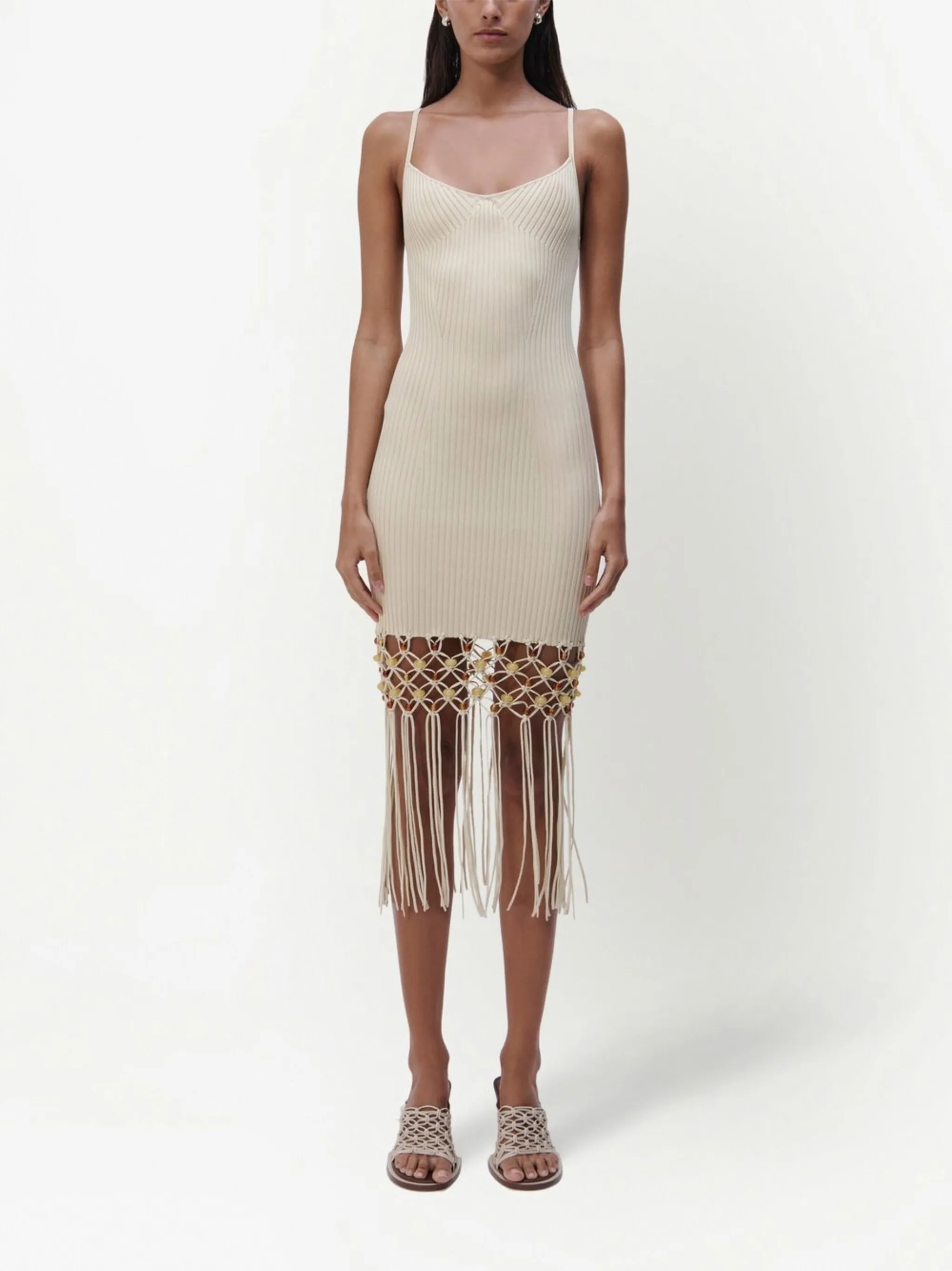 Платье Diana в рубчик Simkhai, белый
Платье Diana в рубчик Simkhai, белый