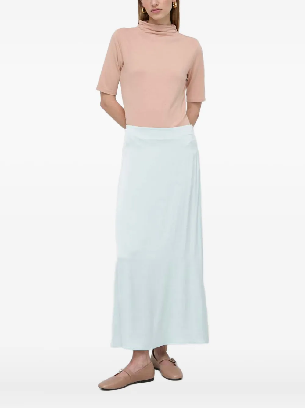 Топ Etikat с высоким воротом и короткими рукавами BOSS, розовый
Топ Etikat с высоким воротом и короткими рукавами BOSS, розовый