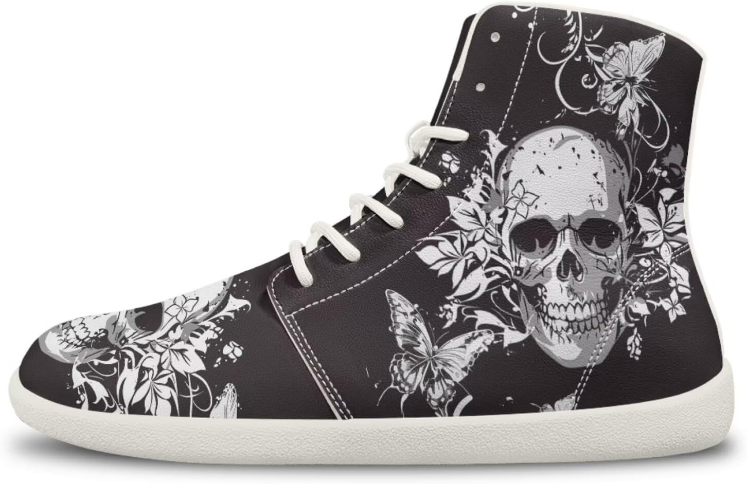 Мужские кроссовки с черепом, высокие средней посадки, спортивные для бега, тенниса и активного отдыха, с ремешком Ecaestolph, черный
Мужские кроссовки с черепом, высокие средней посадки, спортивные для бега, тенниса и активного отдыха, с ремешком Ecaestolph, черный