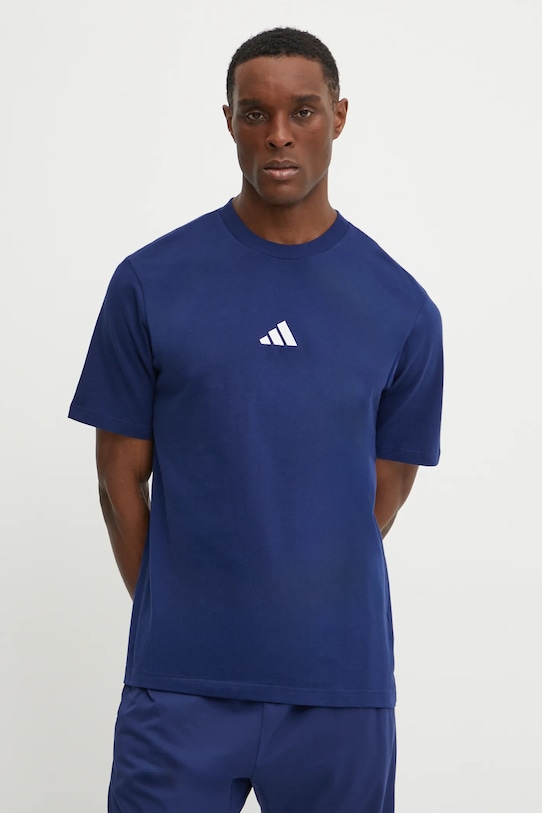 Хлопковая футболка Essential Adidas, темно-синий
Хлопковая футболка Essential Adidas, темно-синий