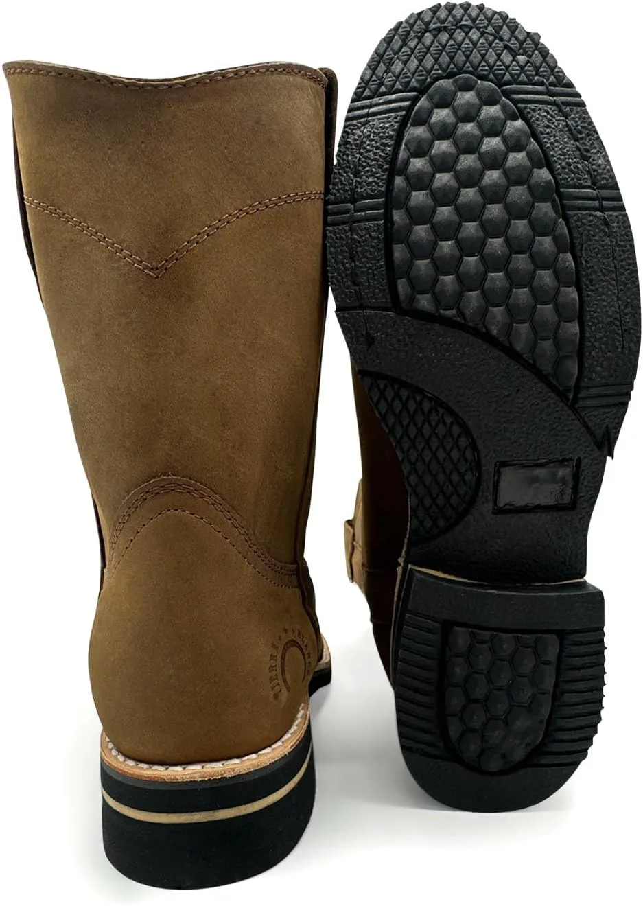 Мужские кожаные ковбойские рабочие сапоги Western Shops с мягким носком и без шнуровки The Western Shops
Мужские кожаные ковбойские рабочие сапоги Western Shops с мягким носком и без шнуровки The Western Shops