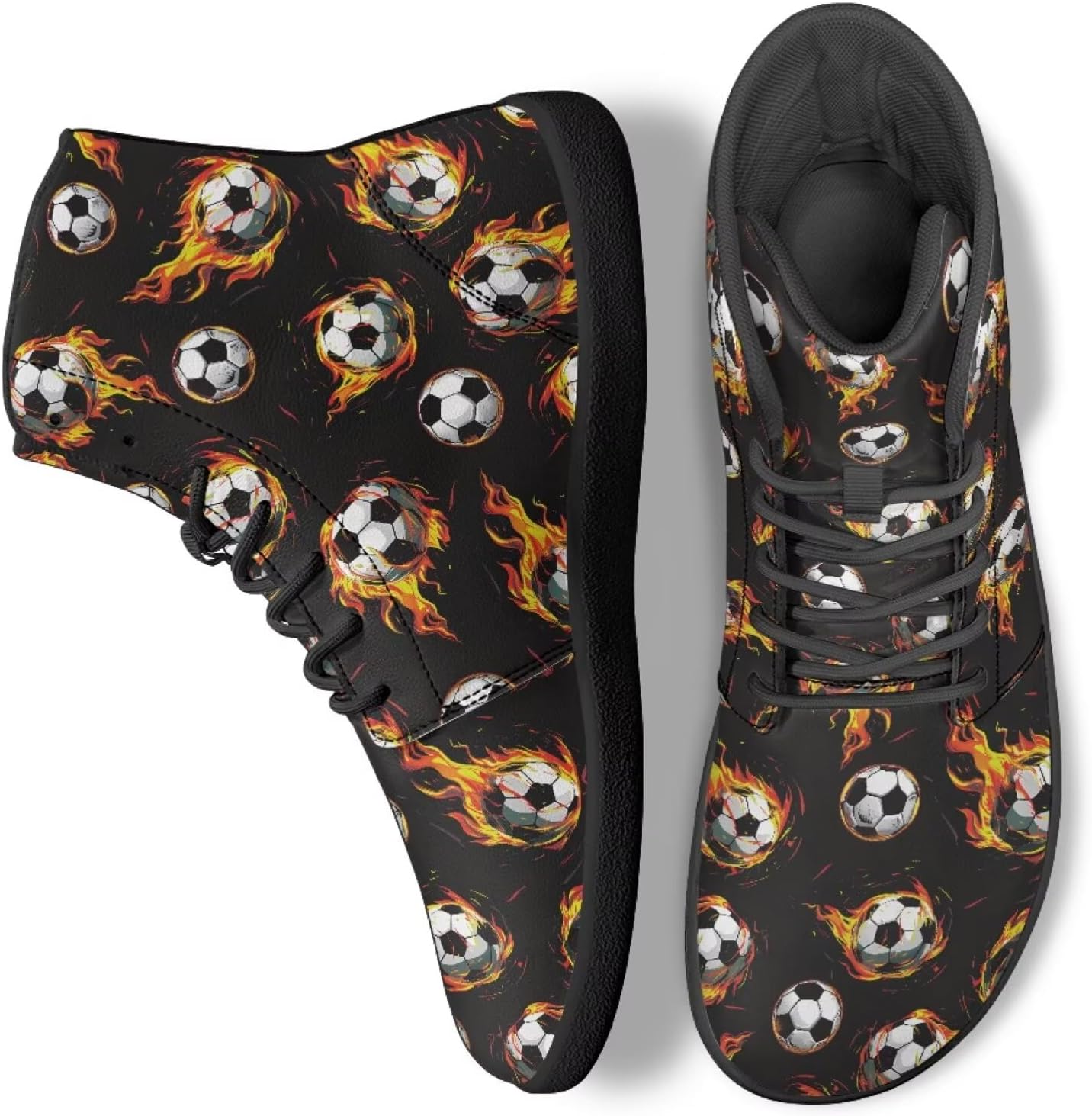 Унисекс высокие кроссовки для мужчин и женщин, модные беговые кеды из искусственной кожи с шнуровкой, рабочая обувь Ecaestolph, черный
Унисекс высокие кроссовки для мужчин и женщин, модные беговые кеды из искусственной кожи с шнуровкой, рабочая обувь Ecaestolph, черный