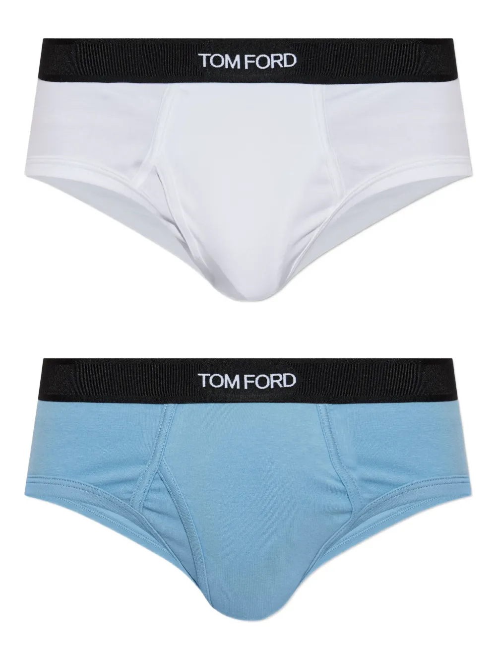 Трусы с логотипом на поясе (упаковка из двух штук) Tom Ford, белый
Трусы с логотипом на поясе (упаковка из двух штук) Tom Ford, белый