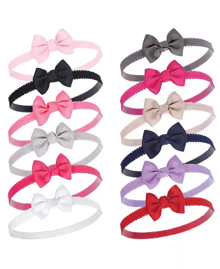 Детские головные повязки для девочек 12 шт синтетические Hudson Baby, мультиколор
Детские головные повязки для девочек 12 шт синтетические Hudson Baby, мультиколор