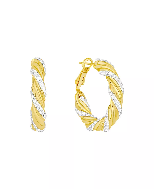 Серьги-Кольца из прозрачного хрусталя And Now This, gold
Серьги-Кольца из прозрачного хрусталя And Now This, gold