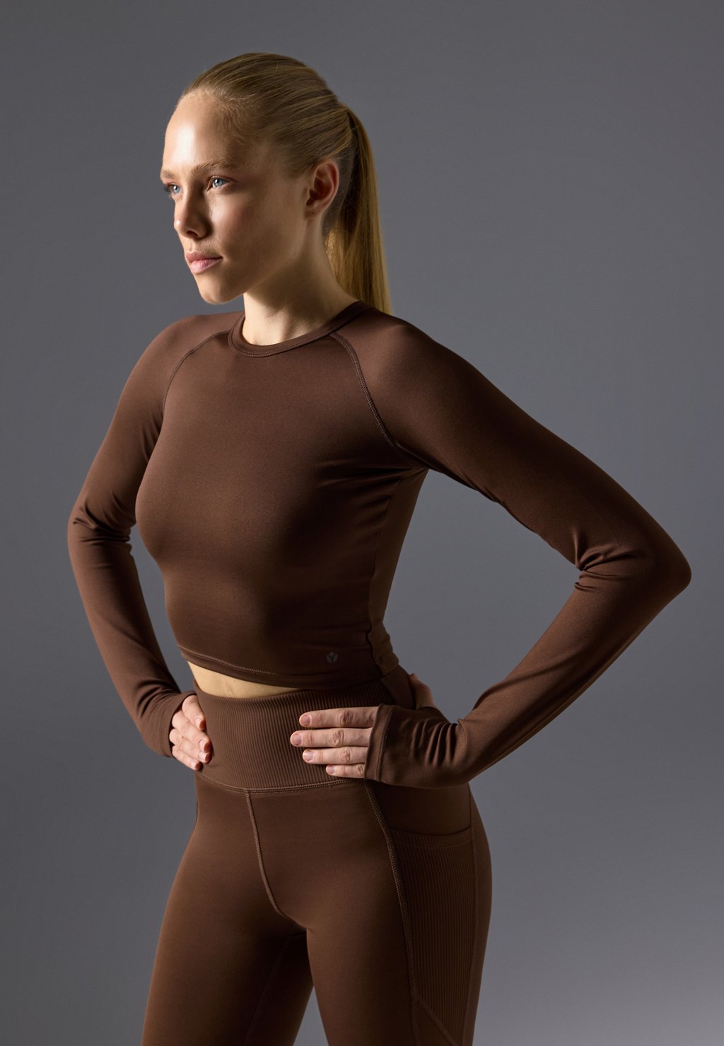 Топ с длинными рукавами Even&Odd active, коричневый
Топ с длинными рукавами Even&Odd active, коричневый