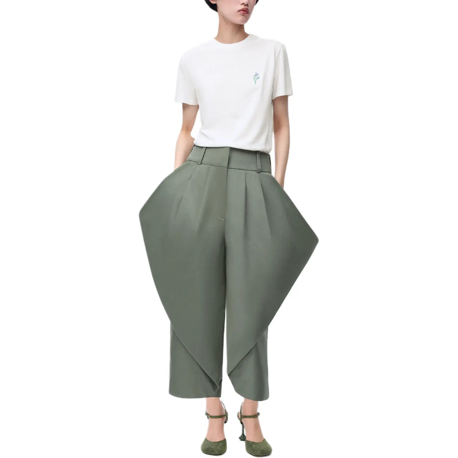 Футболка свободного кроя LOEWE, белый
Футболка свободного кроя LOEWE, белый