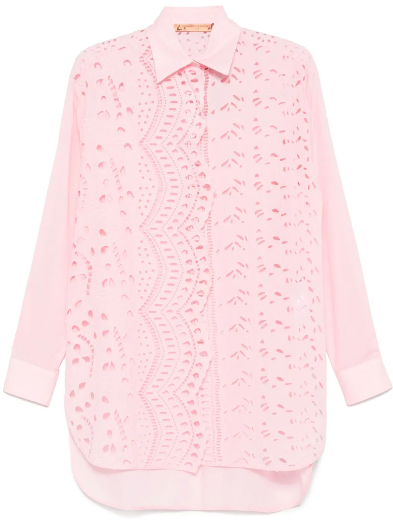 Ermanno Scervino рубашка с цветочной вышивкой, розовый
Ermanno Scervino рубашка с цветочной вышивкой, розовый