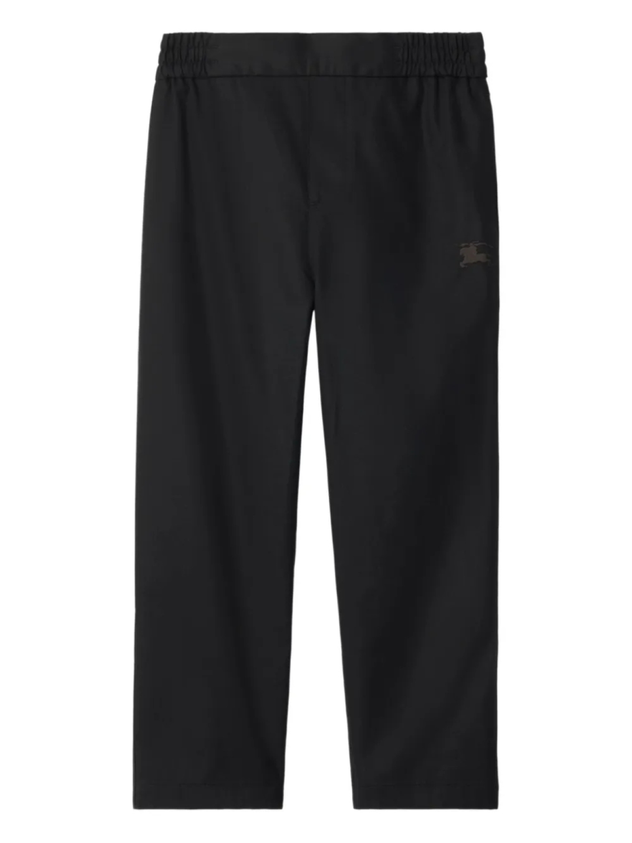 Брюки Burberry Kids с аппликацией EKD, черный 
Брюки Burberry Kids с аппликацией EKD, черный