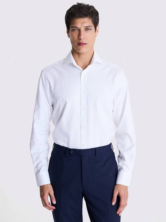 Обычная хлопковая рубашка Alfeo с жаккардовым переплетением Moss, White
Обычная хлопковая рубашка Alfeo с жаккардовым переплетением Moss, White