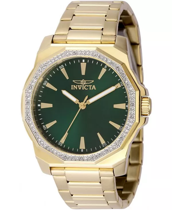 Мужские кварцевые часы Speedway 49109 с тремя стрелками и зеленым циферблатом Invicta, gold
Мужские кварцевые часы Speedway 49109 с тремя стрелками и зеленым циферблатом Invicta, gold