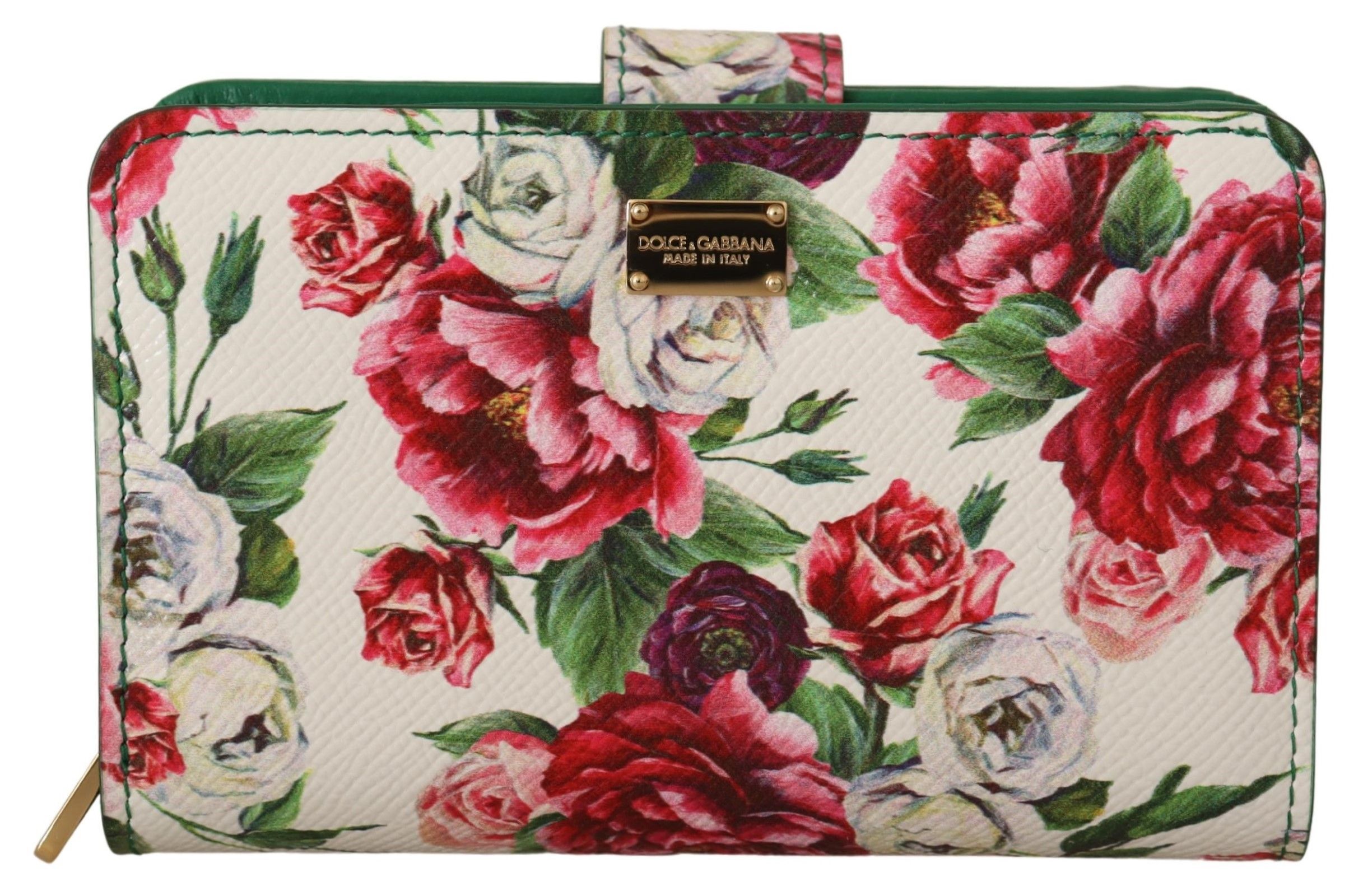 Кожаный континентальный кошелек с разноцветным цветочным узором Dolce & Gabbana
Кожаный континентальный кошелек с разноцветным цветочным узором Dolce & Gabbana