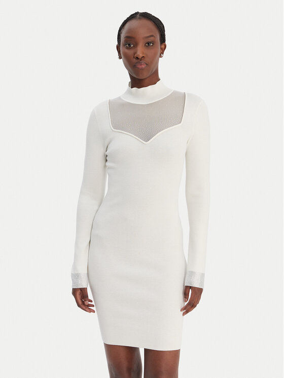 Вязаное платье regular fit W6RK61 Z4842 Guess Jeans, белый
Вязаное платье regular fit W6RK61 Z4842 Guess Jeans, белый